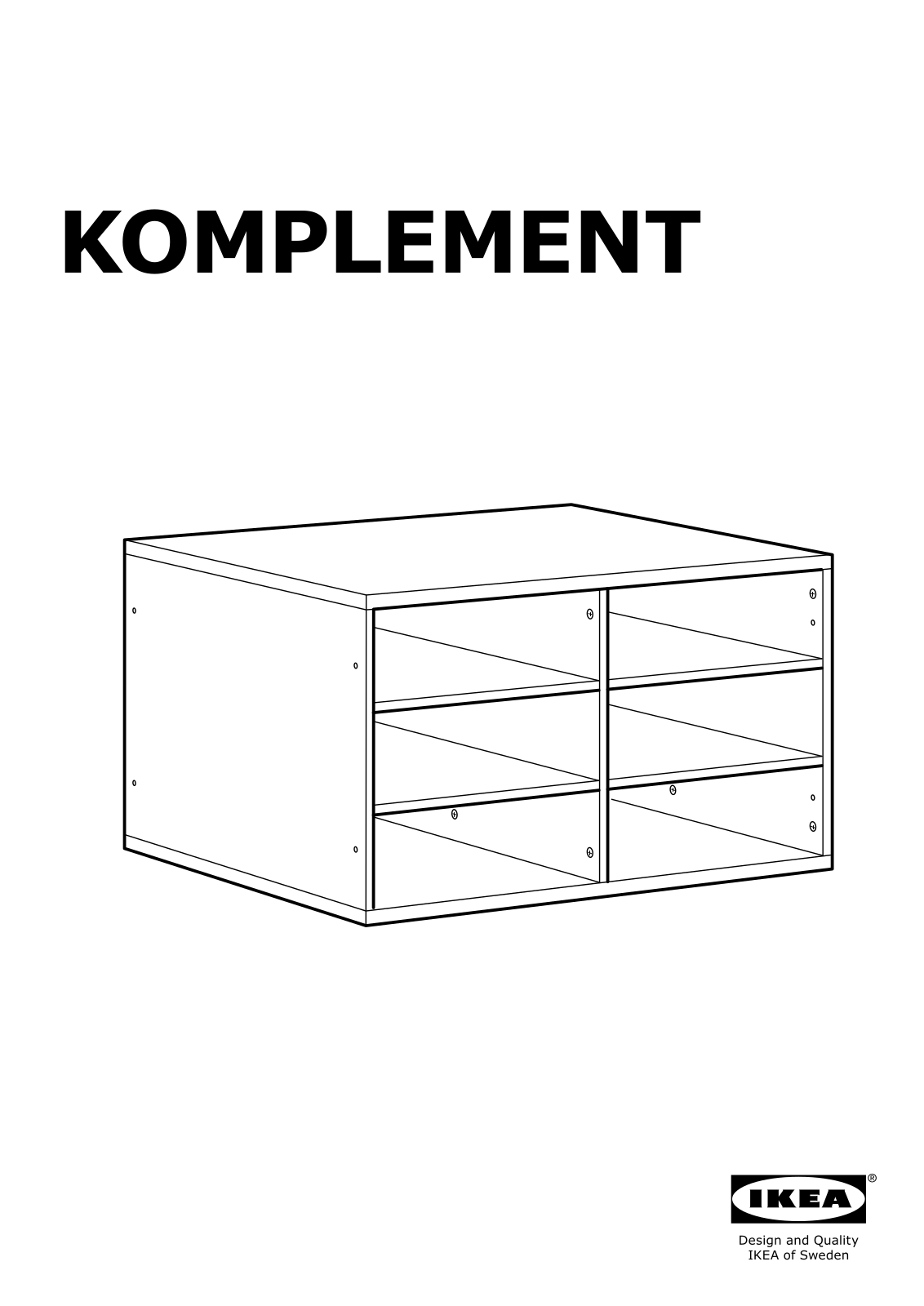 Ikea S59128596, S29029442 Assembly instructions