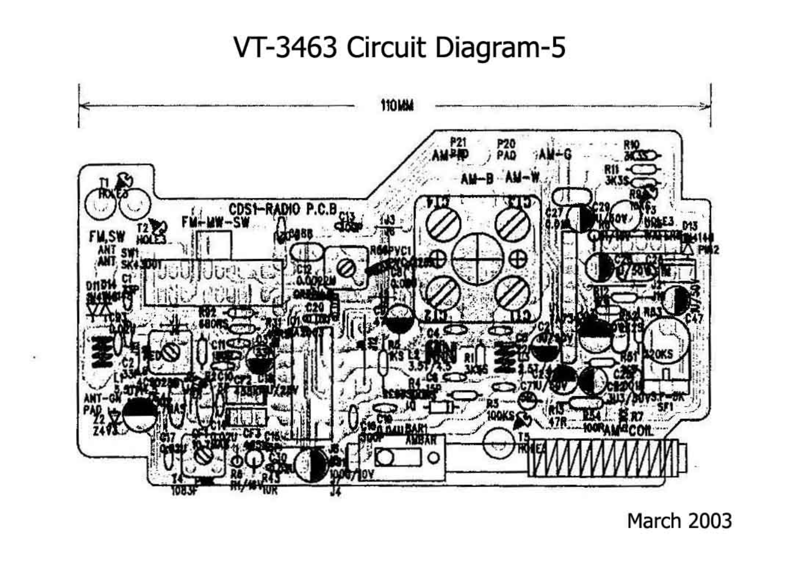 Vitek VT-3463 curcuit Diagram 5