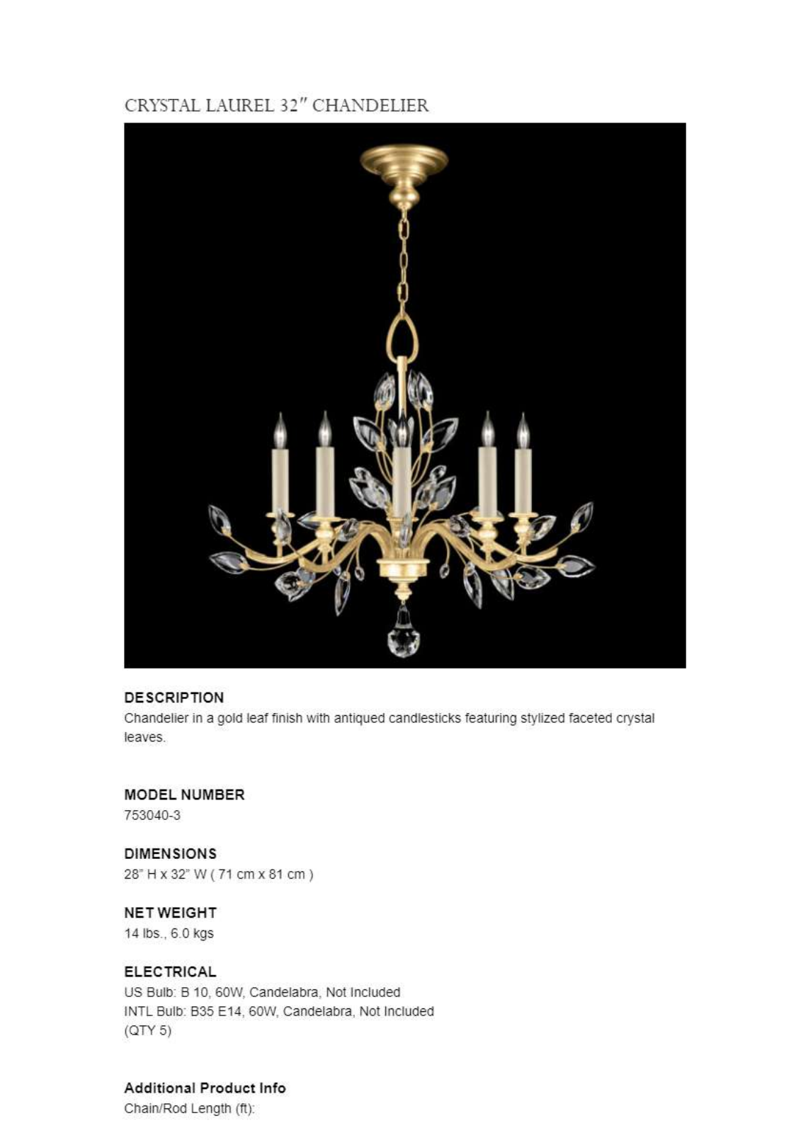 Fine Art Handcrafted Lighting XFA10367 Specifications