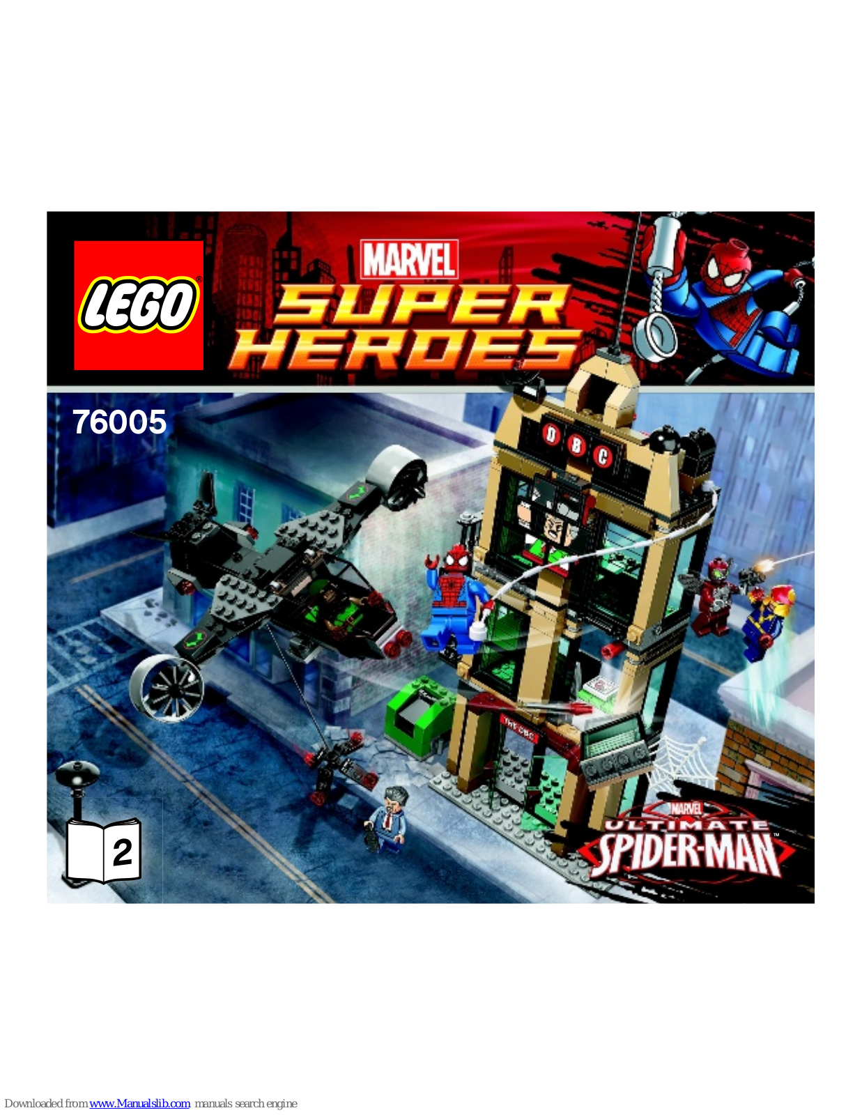 LEGO Ultimate Spider-Man 76005 Building Instructions