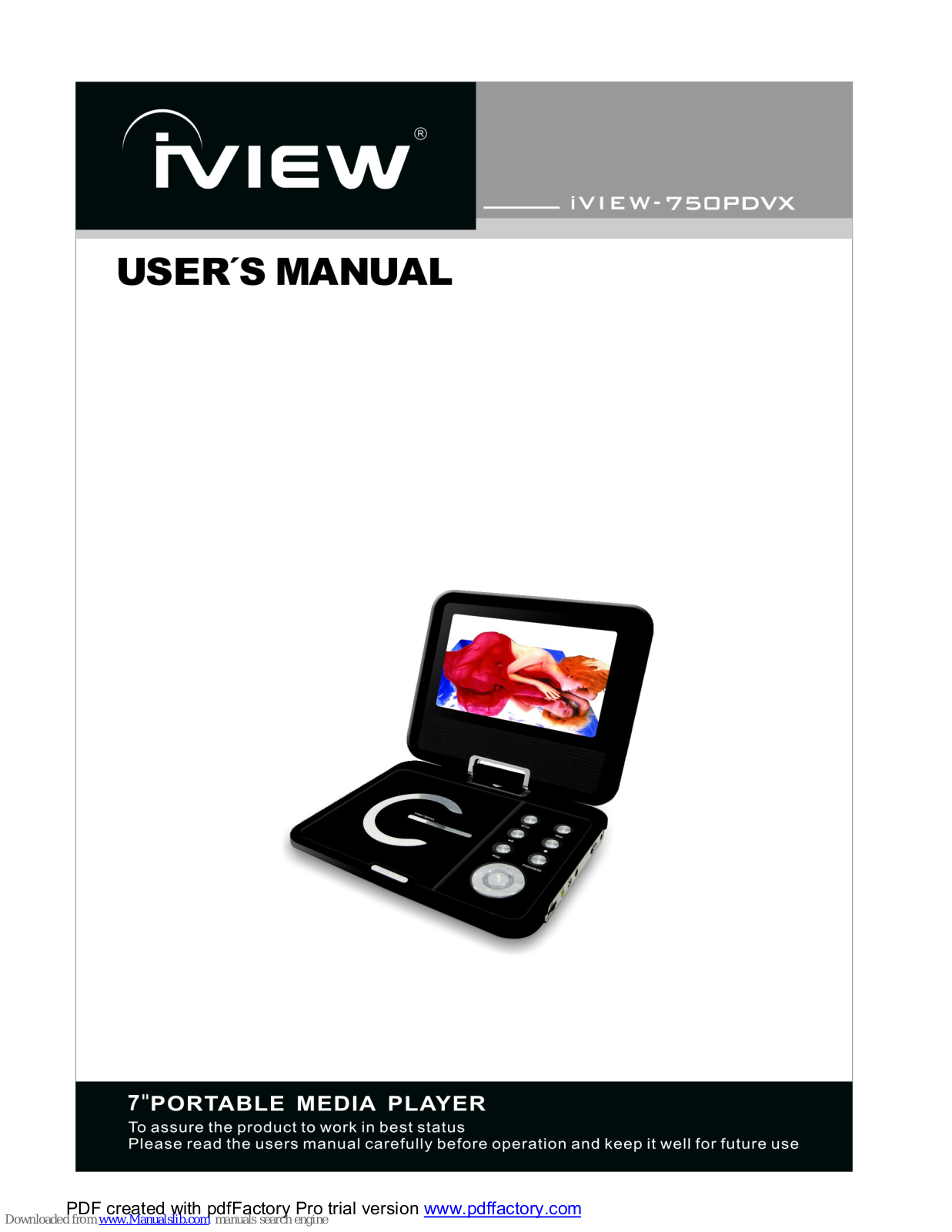 IVIEW iVIEW-1800HD User Manual