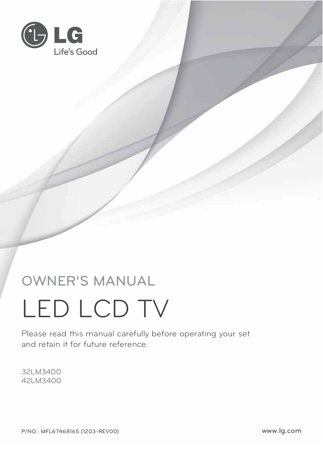 LG 32LM3400UC User Manual