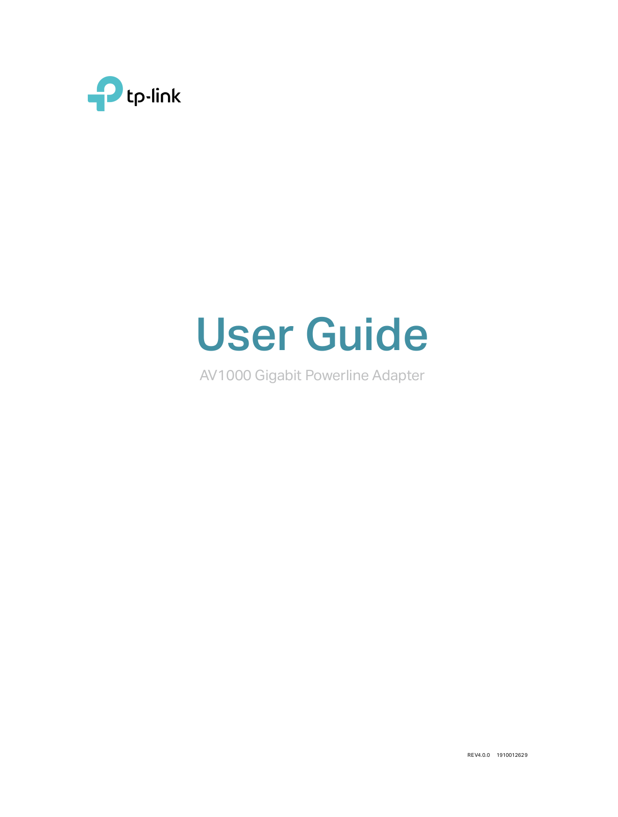 TP-Link TL-PA7017 User manual