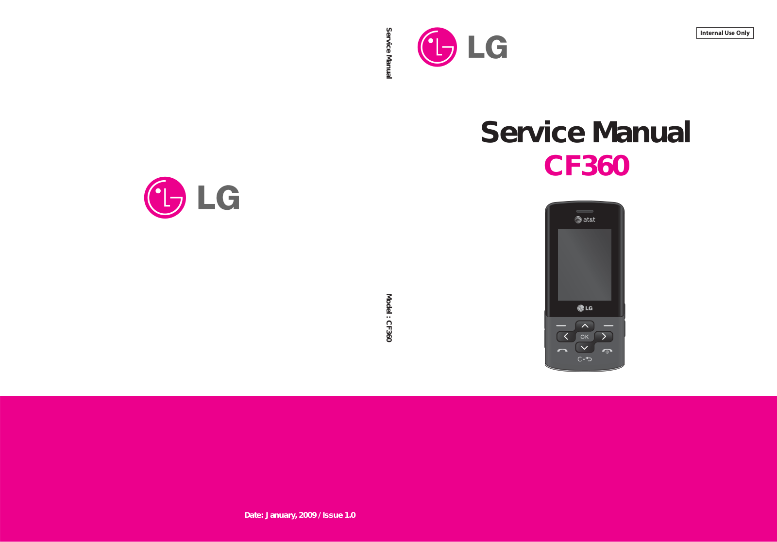 LG CF360 Service Manual