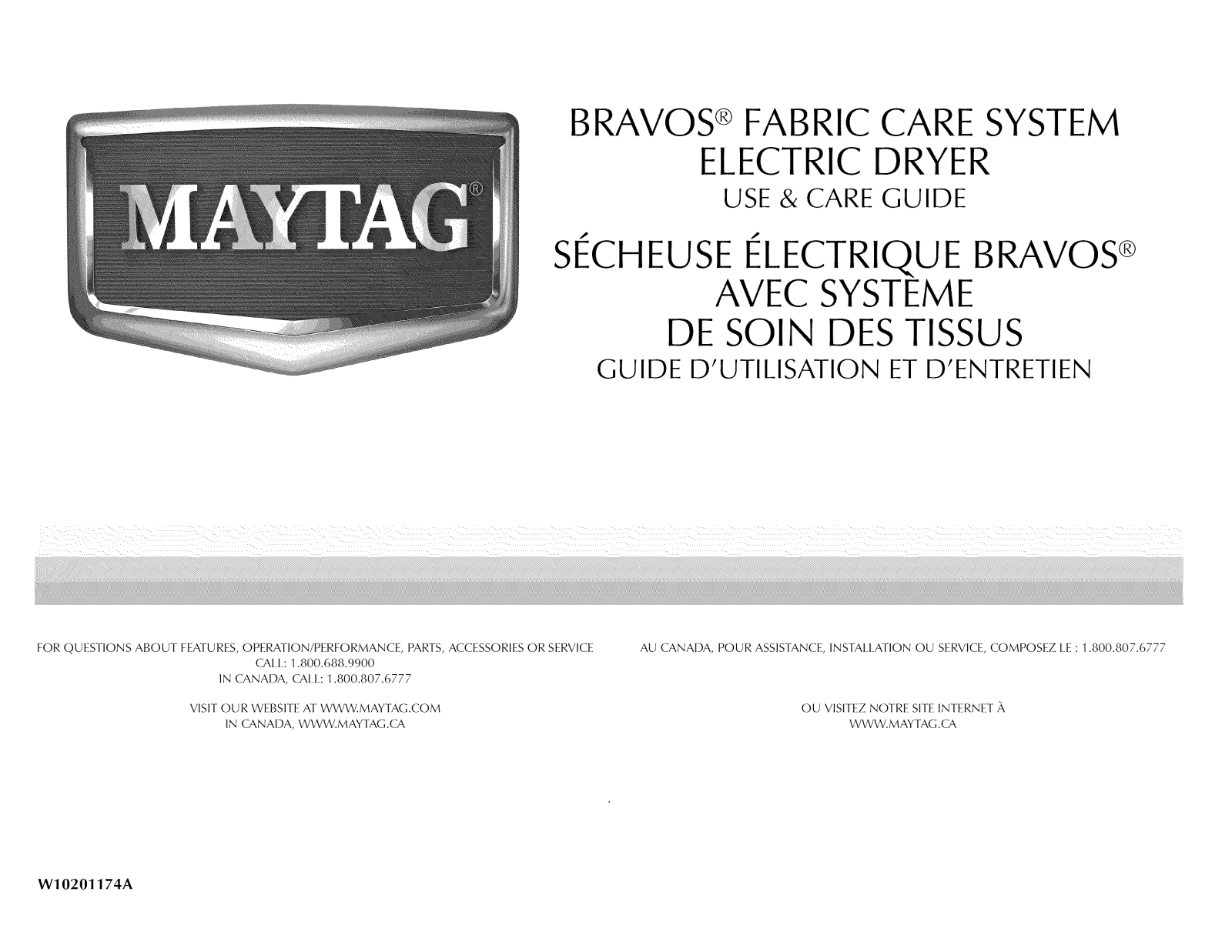 Maytag MEDB700VQ0, MEDB400VQ0 Owner’s Manual