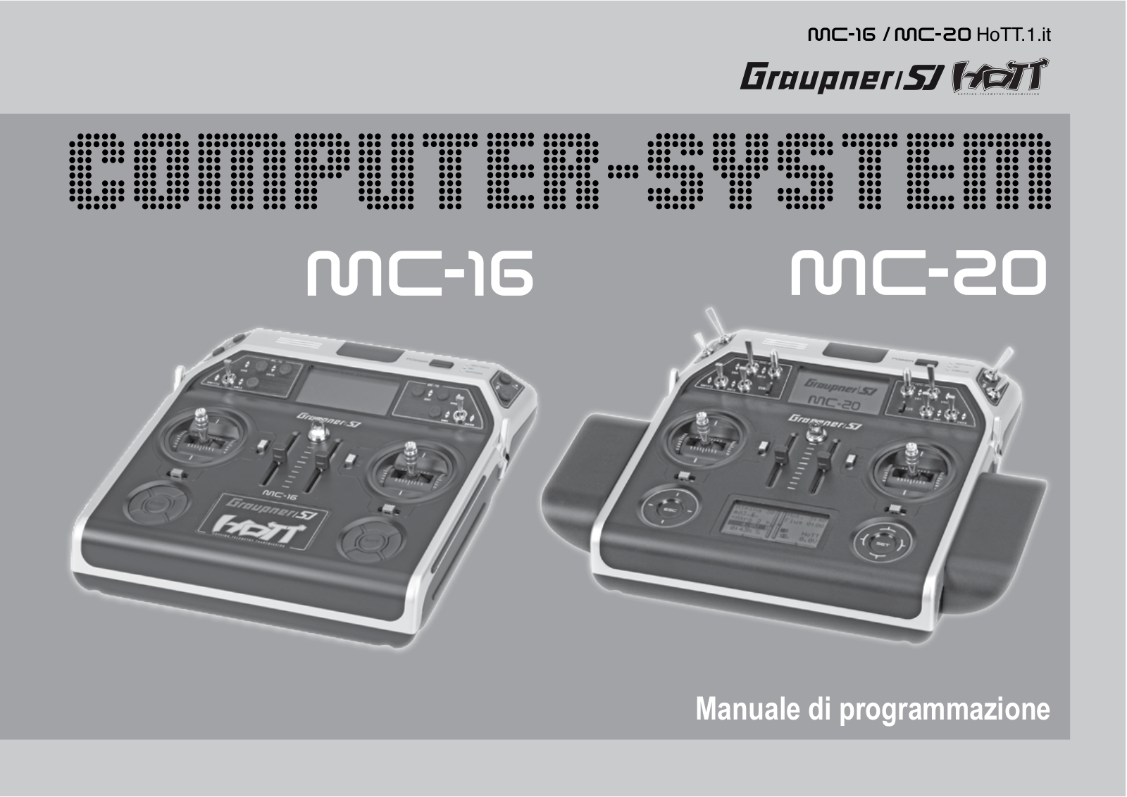 Graupner mc-16, mc-20 Programming Manual