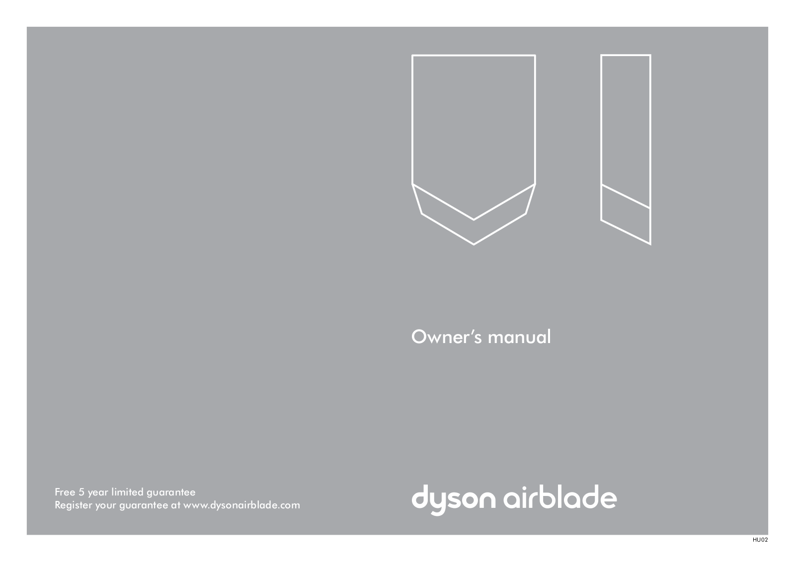 Dyson Airblade operation manual