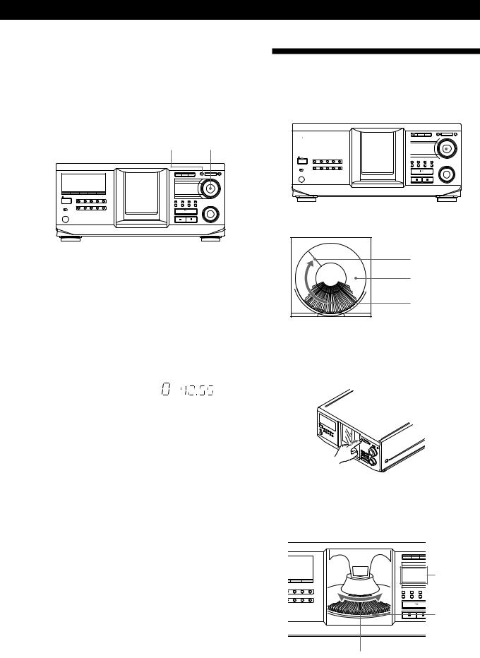 Sony CDP-CX400 User Manual
