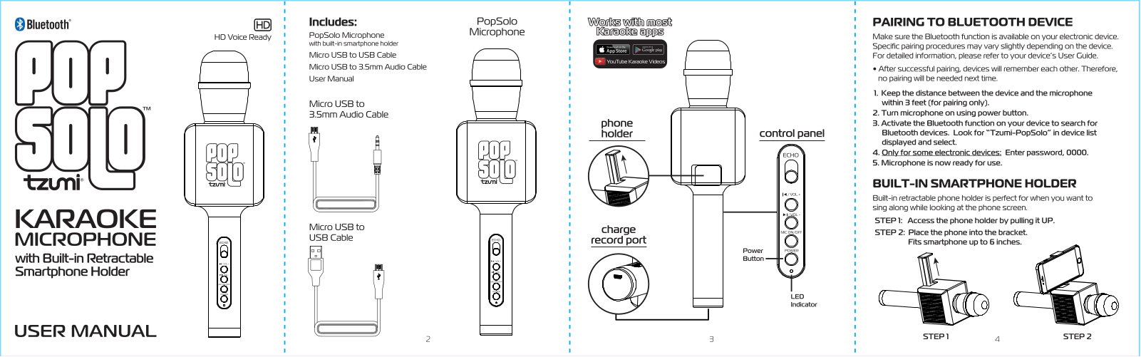 Tzumi POP Solo User Manual