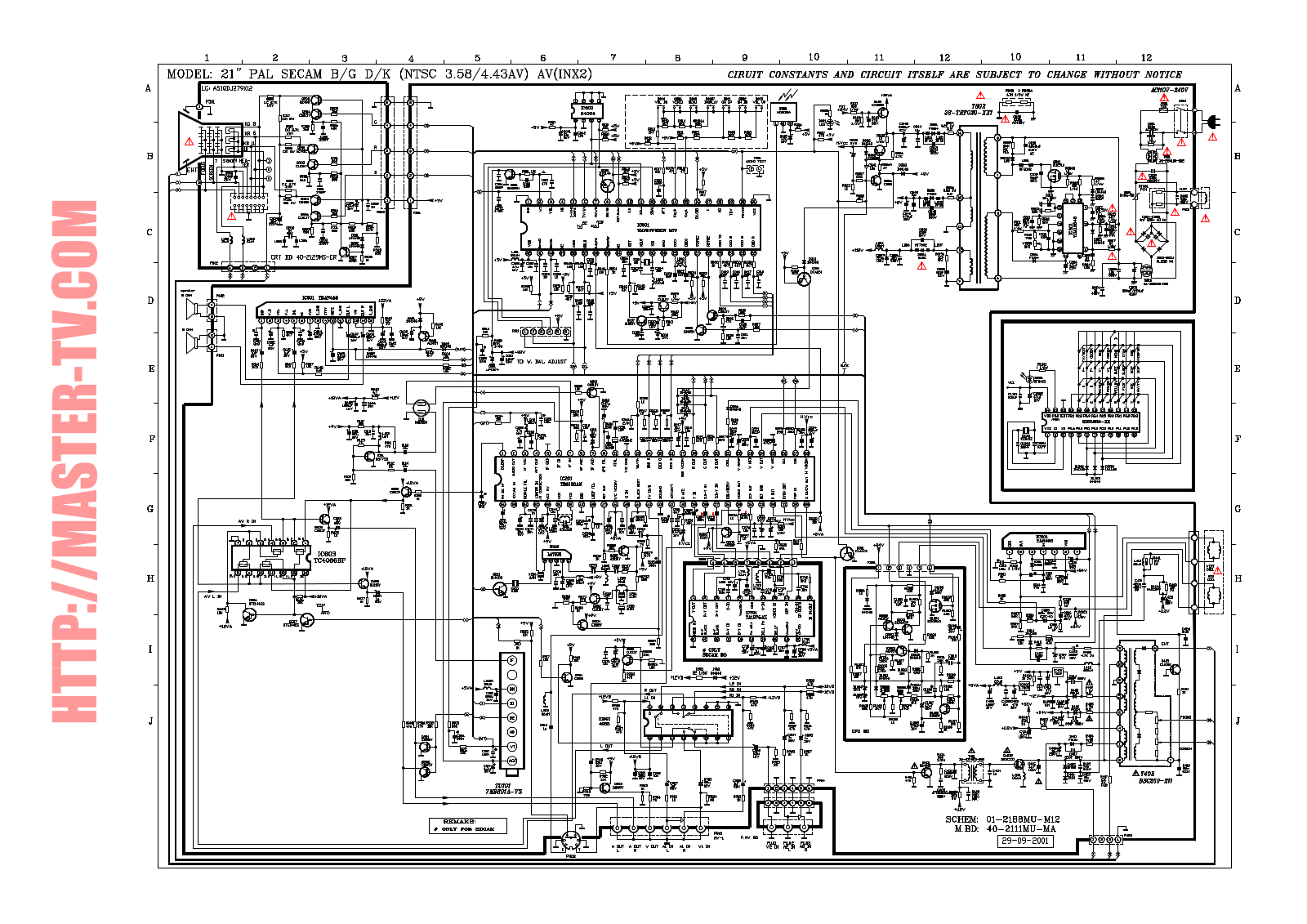 TCL M129A Schematic