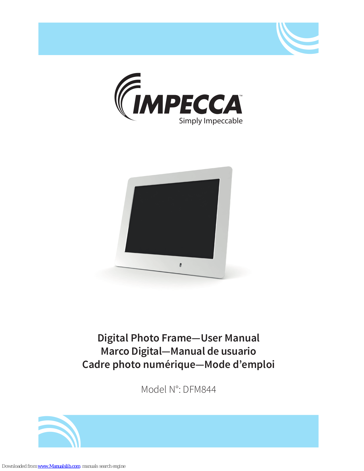 Impecca DFM844 User Manual