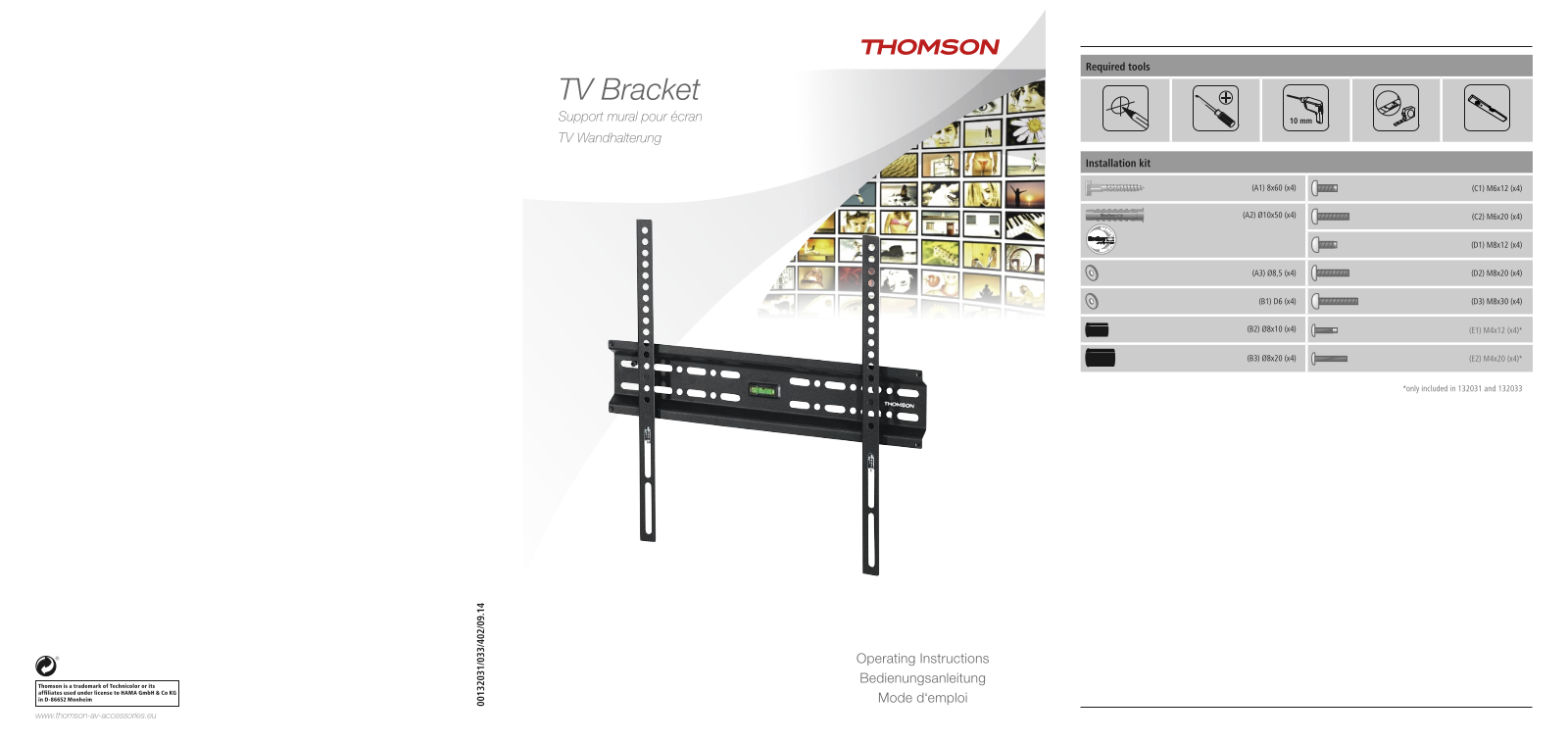 Thomson WAB546 User Manual