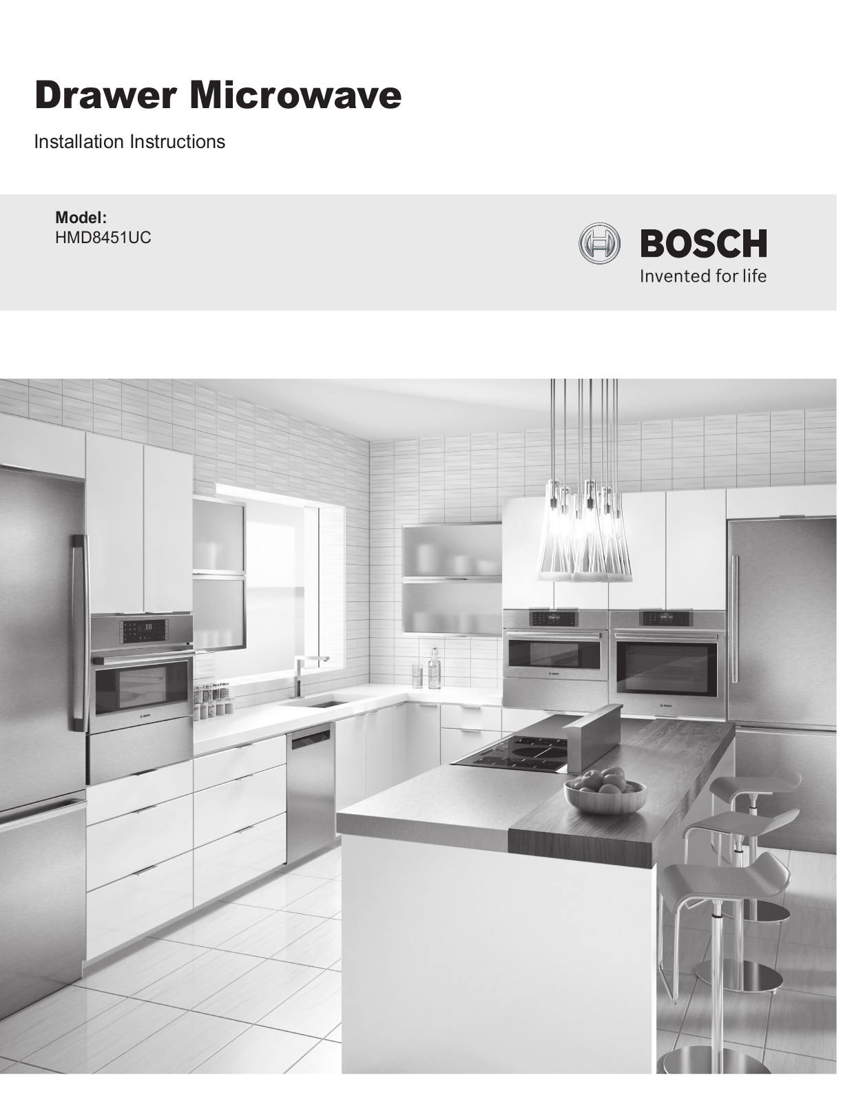 Bosch HMD8451UC User Manual