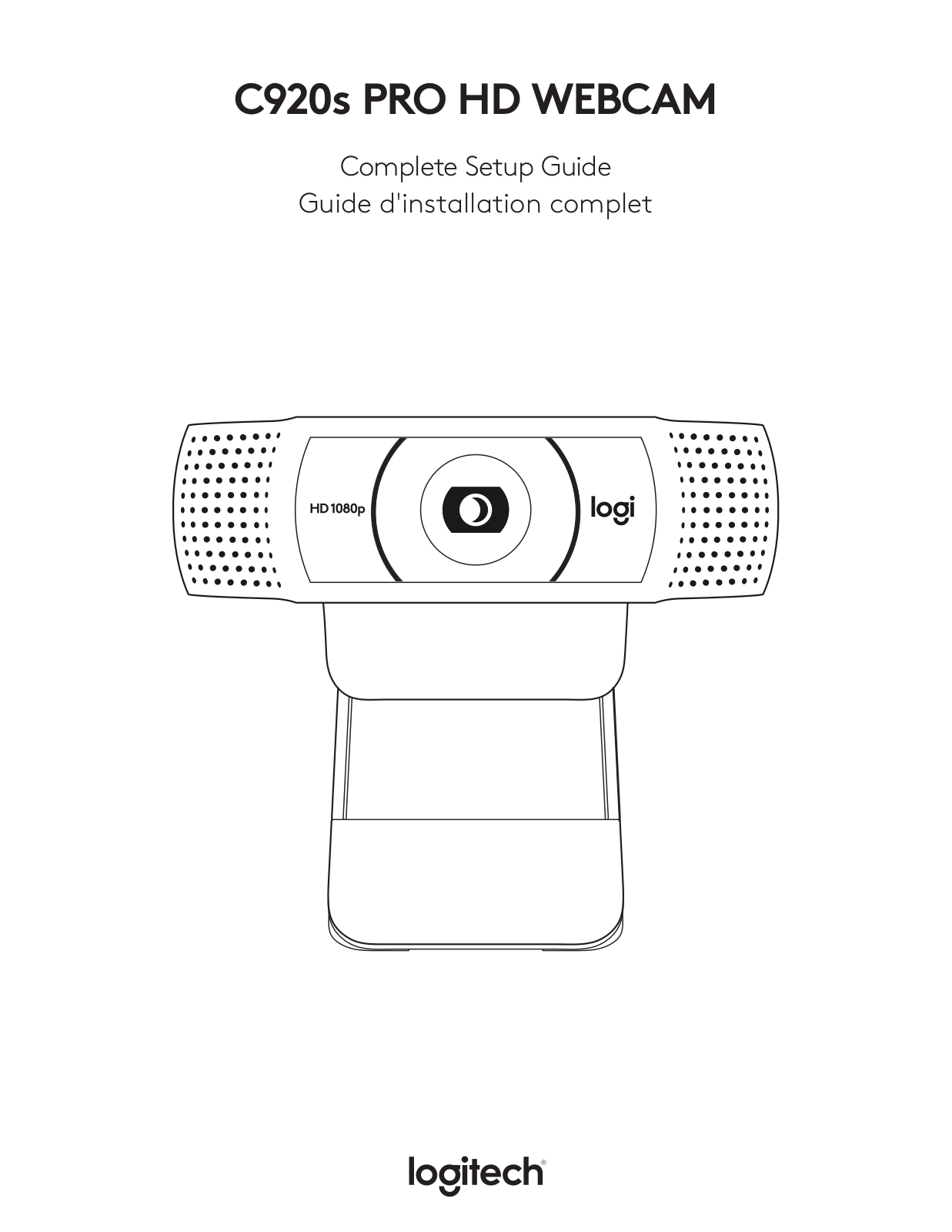 Logitech C920s PRO Setup Guide