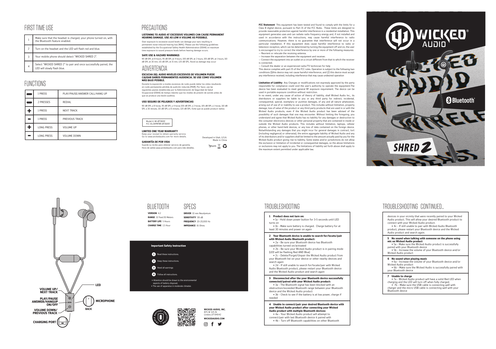 Wicked Audio SHRED2 User Manual