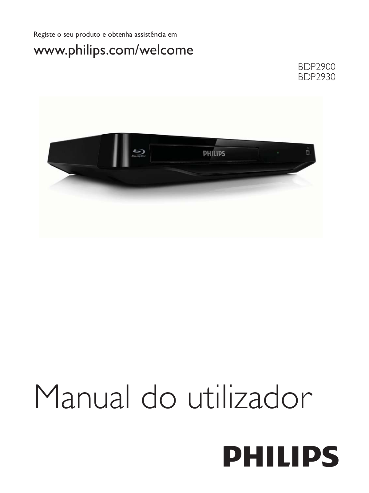 PHILIPS BDP2930, BDP2900 User Manual