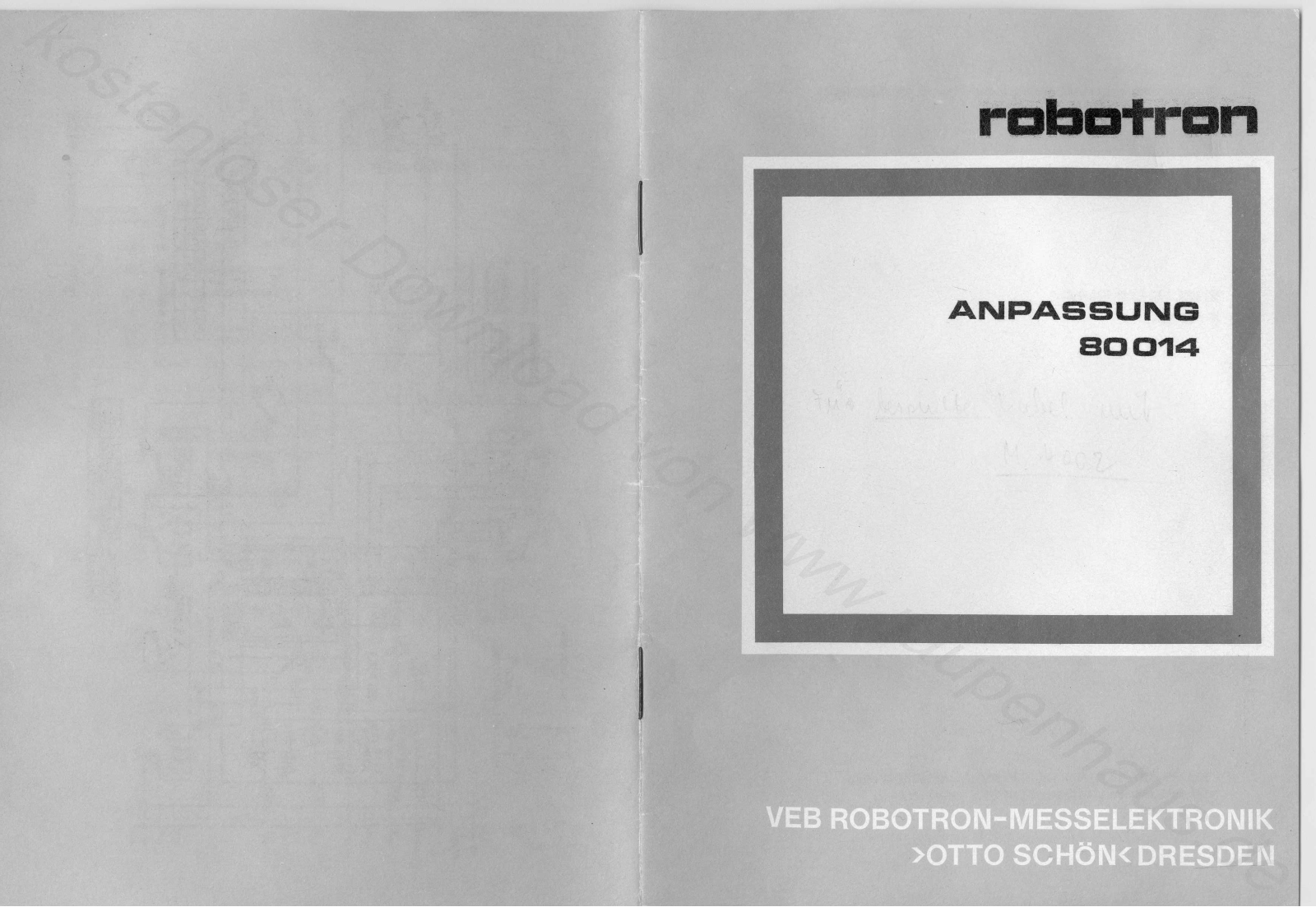 Inne Anpassung-80014 User Manual