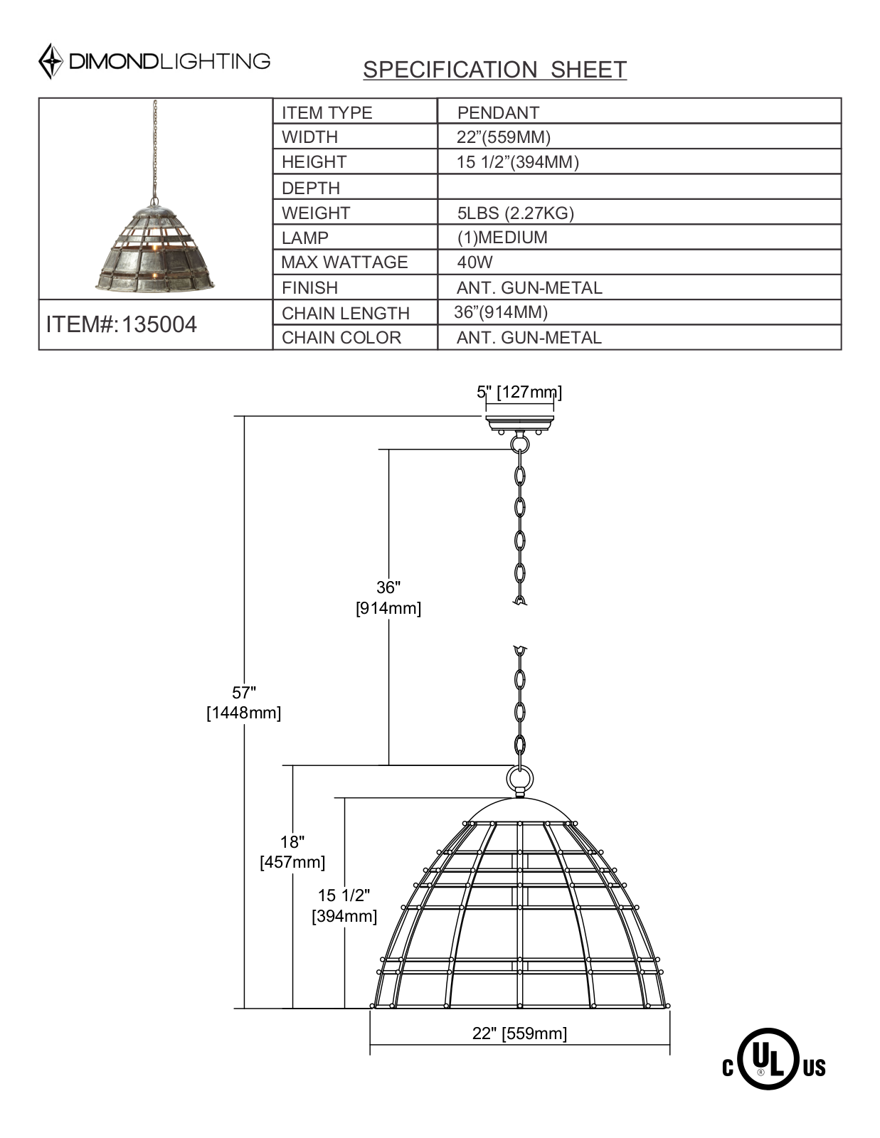 ELK Home 135004 User Manual