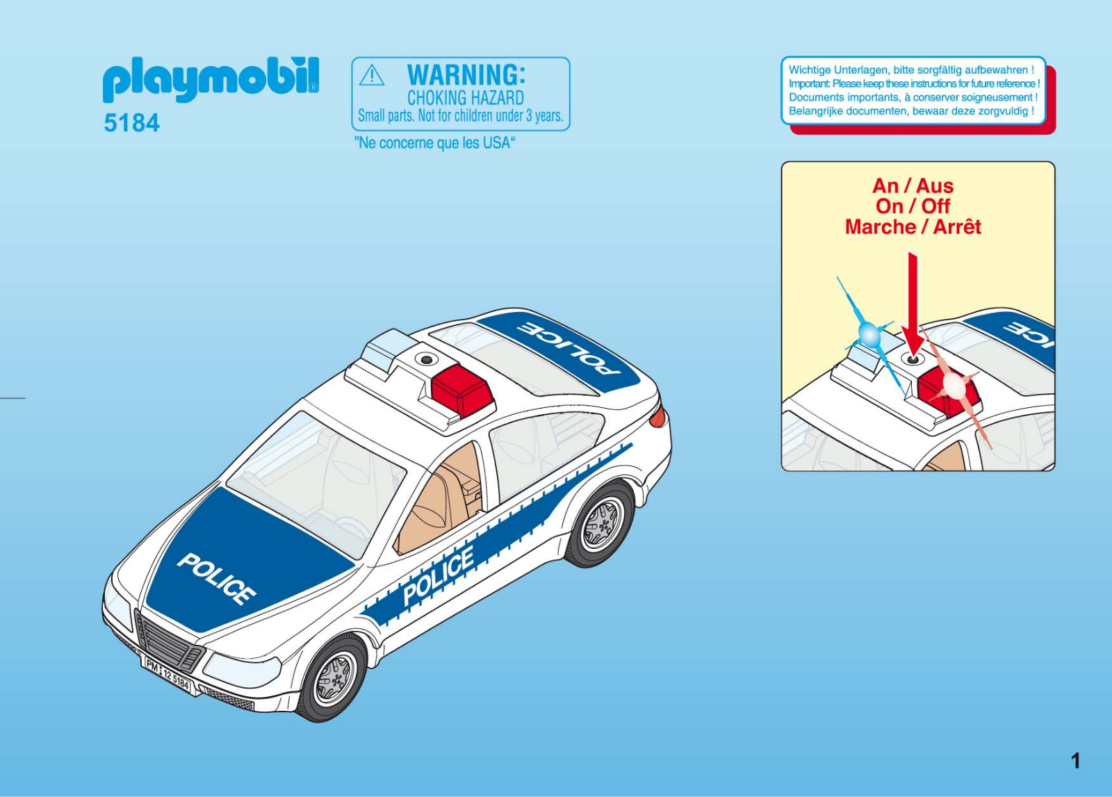 Playmobil 5184 Instructions