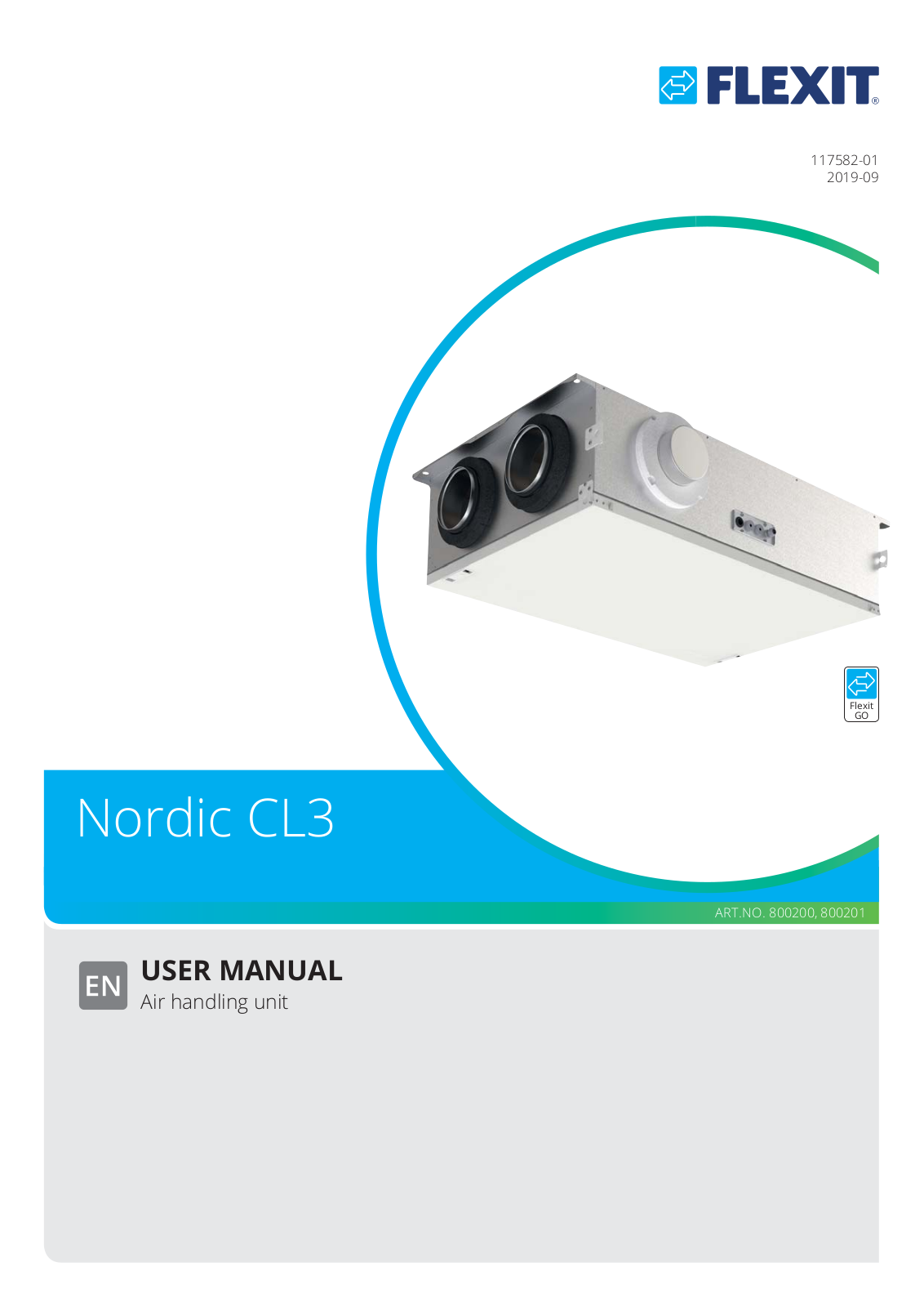 Flexit Nordic CL3 User Manual