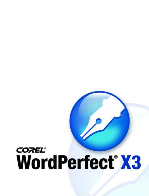 Corel WordPerfect - X3 Instruction Manual