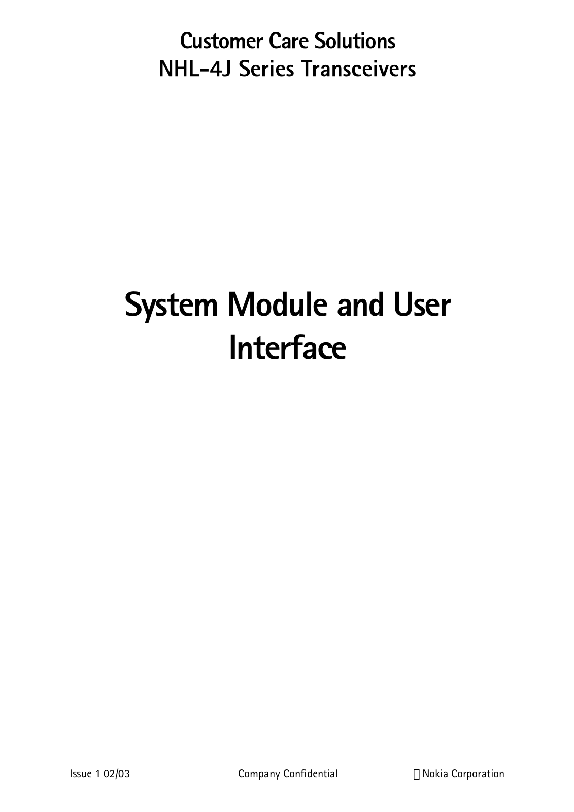 Nokia 7250, 7250i Service Manual 07_nhl4j_sysmod