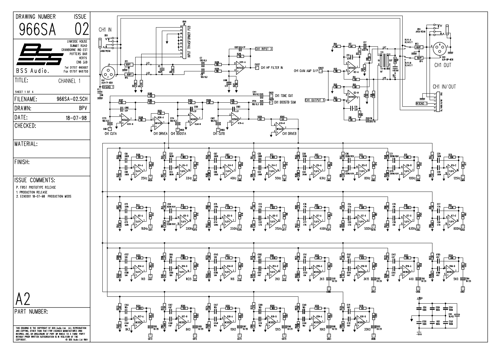 BSS FCS-966, FCS-966SA-02 Schematic - ManualMachine.com