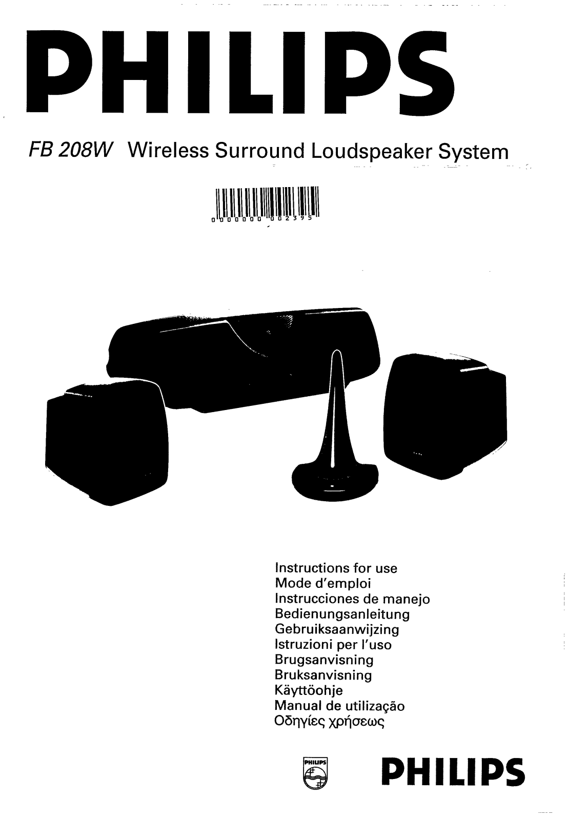 Philips FB208W User Manual