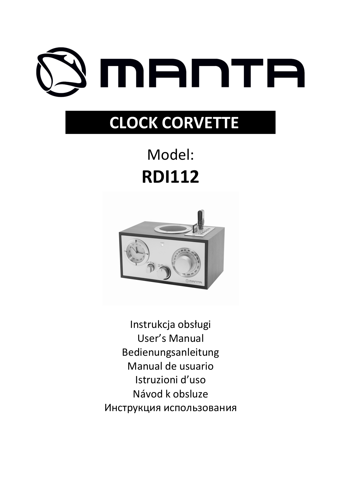 Manta RDI112 User Manual