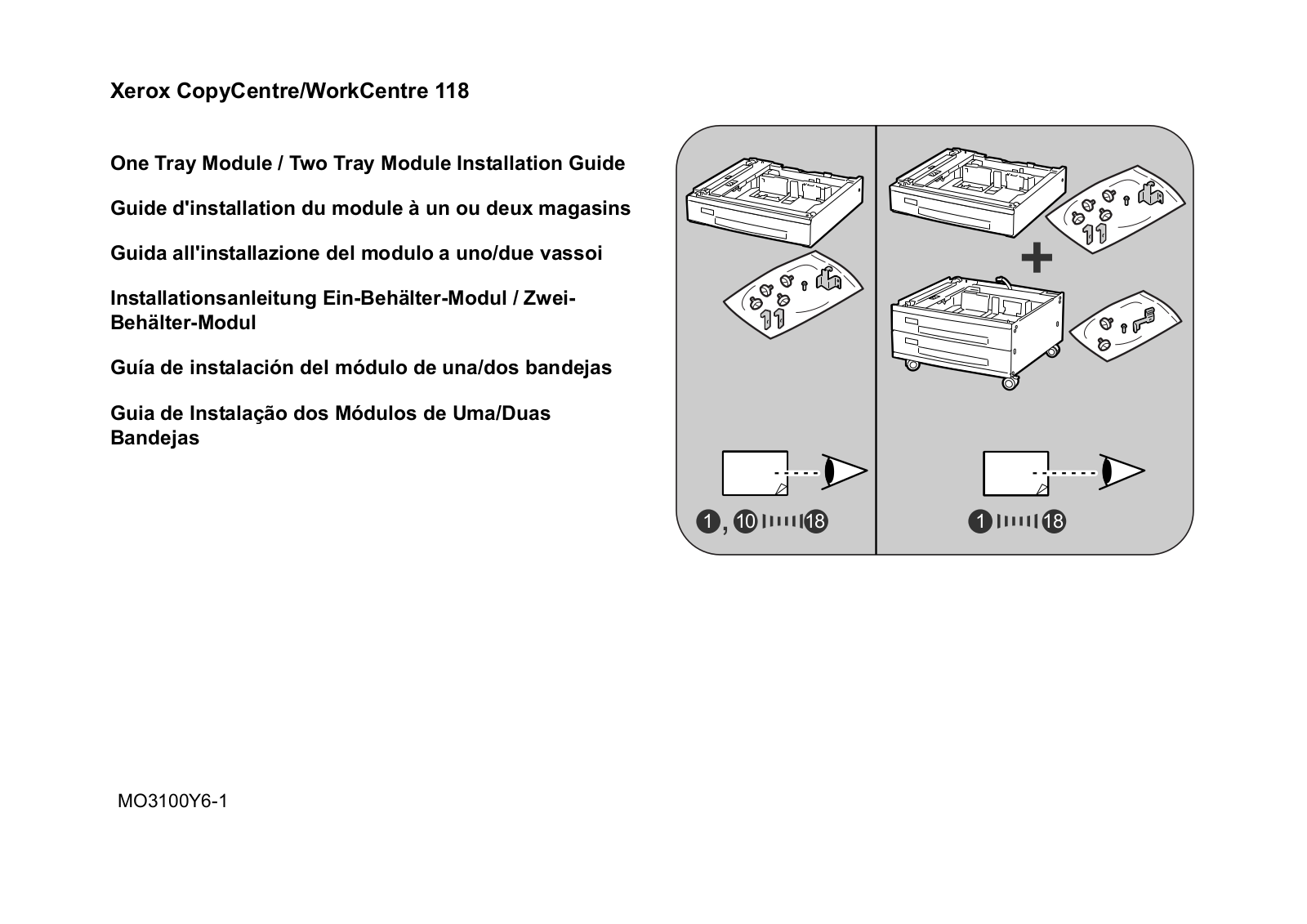 Xerox M118, M118i-15495 User Manual