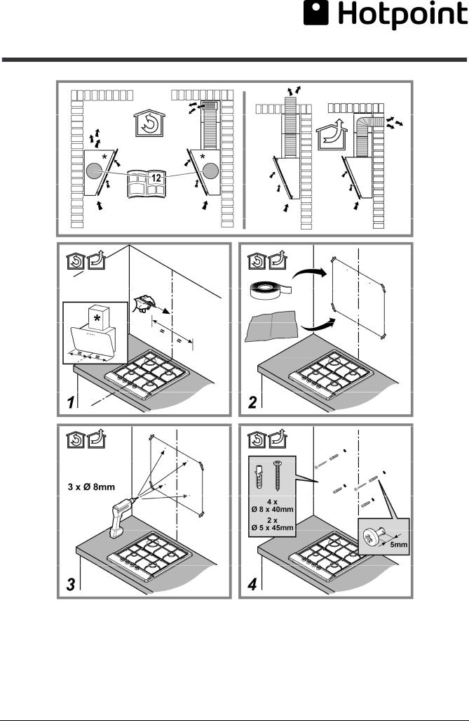 HOTPOINT PHVP 6.4F AL K/1 User Manual