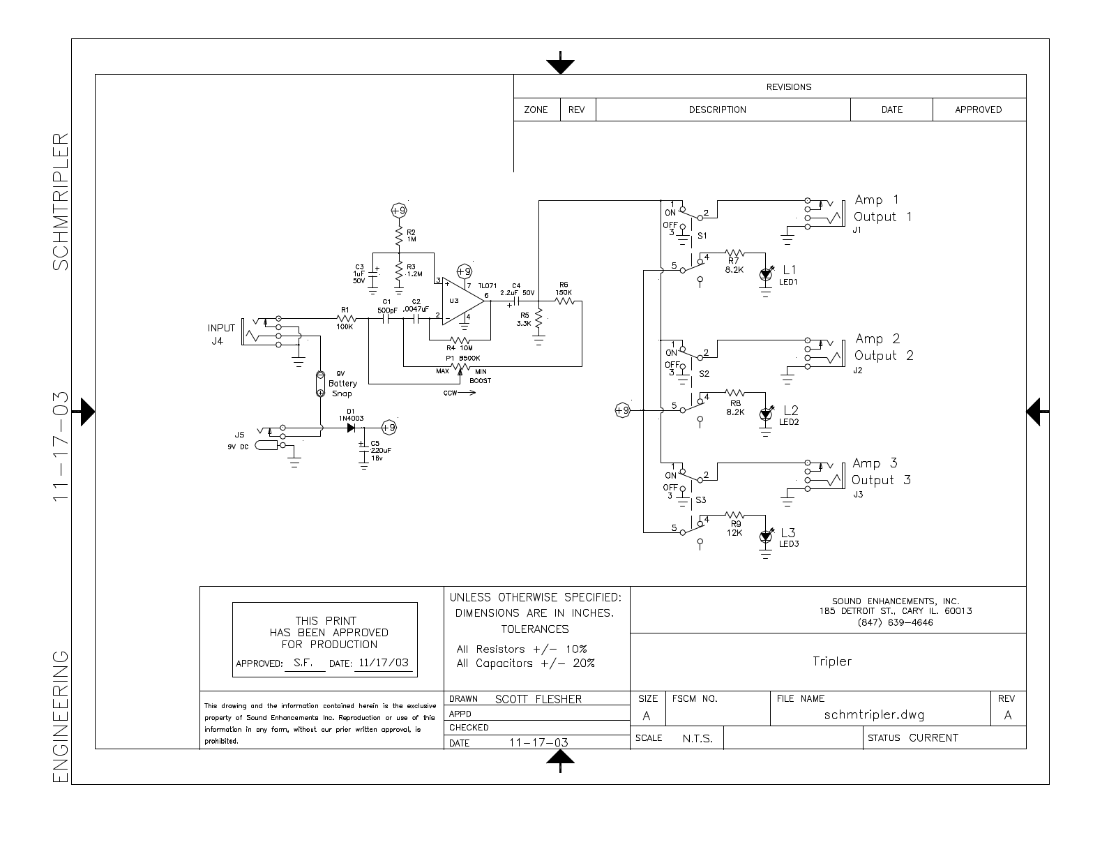 Morley pedals TRIPLERES BROCHURE