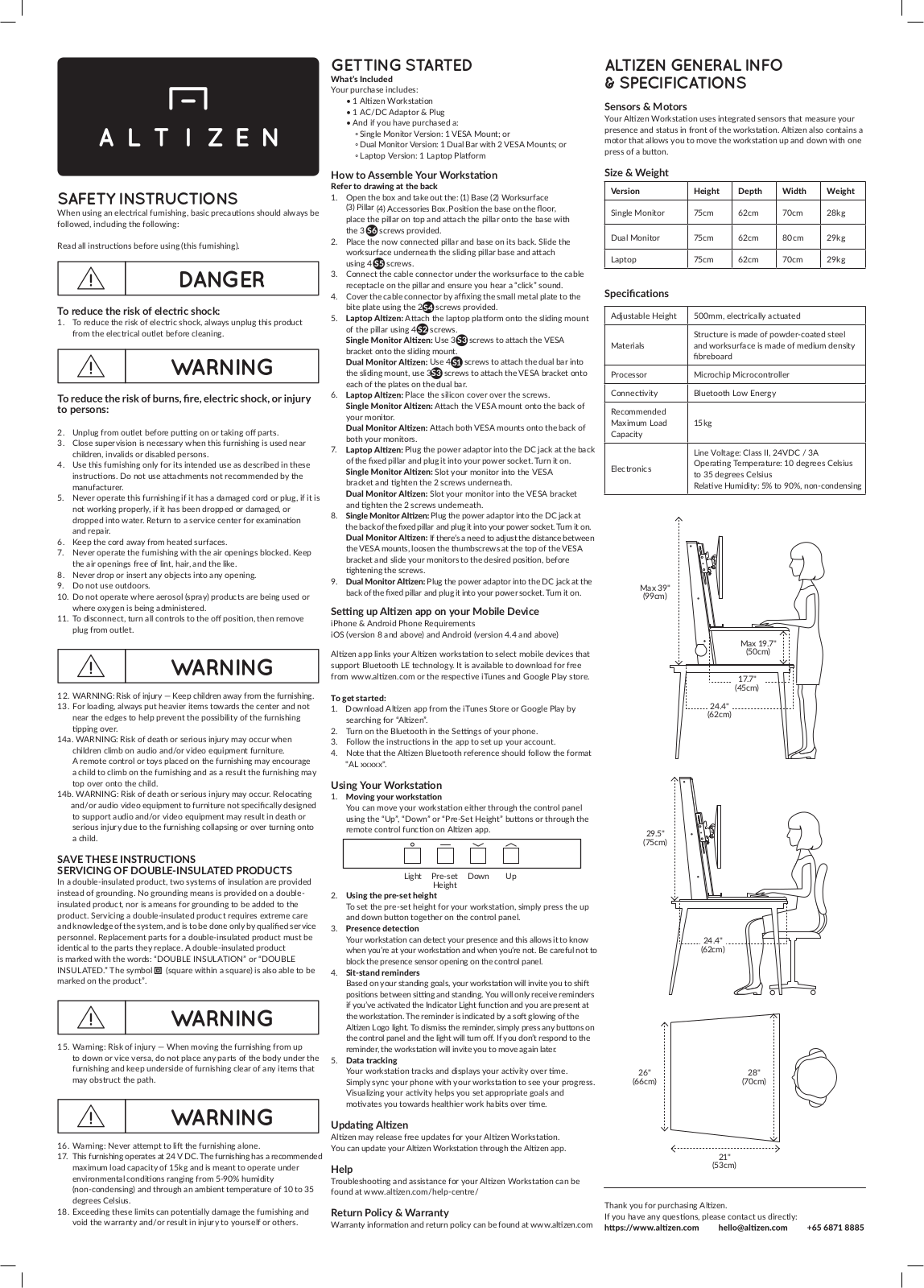 Altizen Pro User Manual - ManualMachine.com