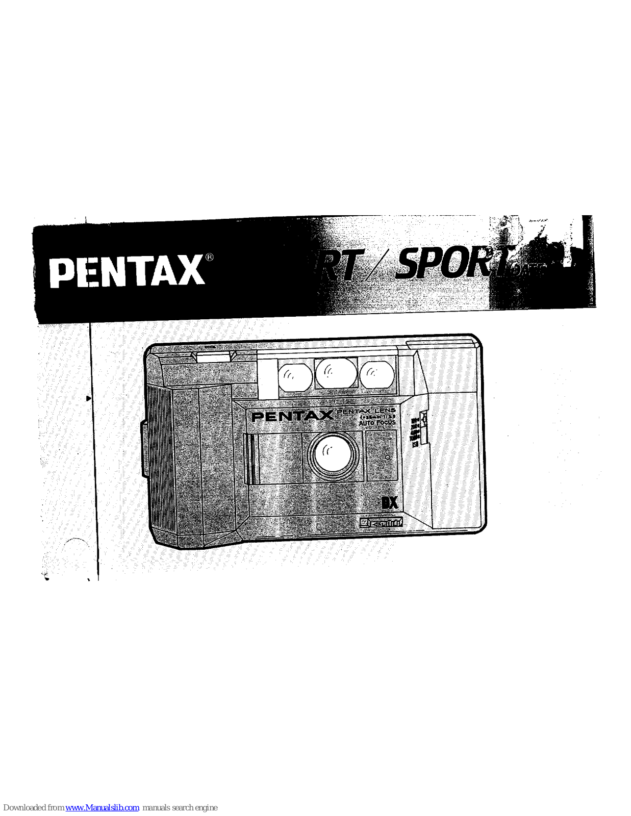 Pentax Date, Sport Date, Sport User Manual