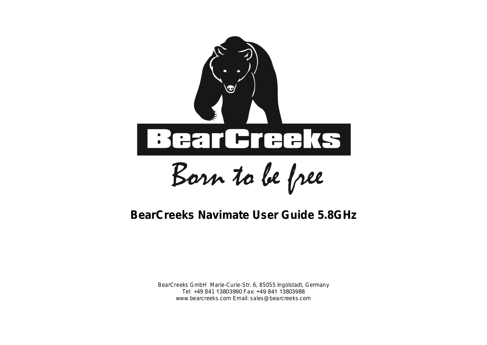 BearCreeks Navimate, Scavenger User Manual
