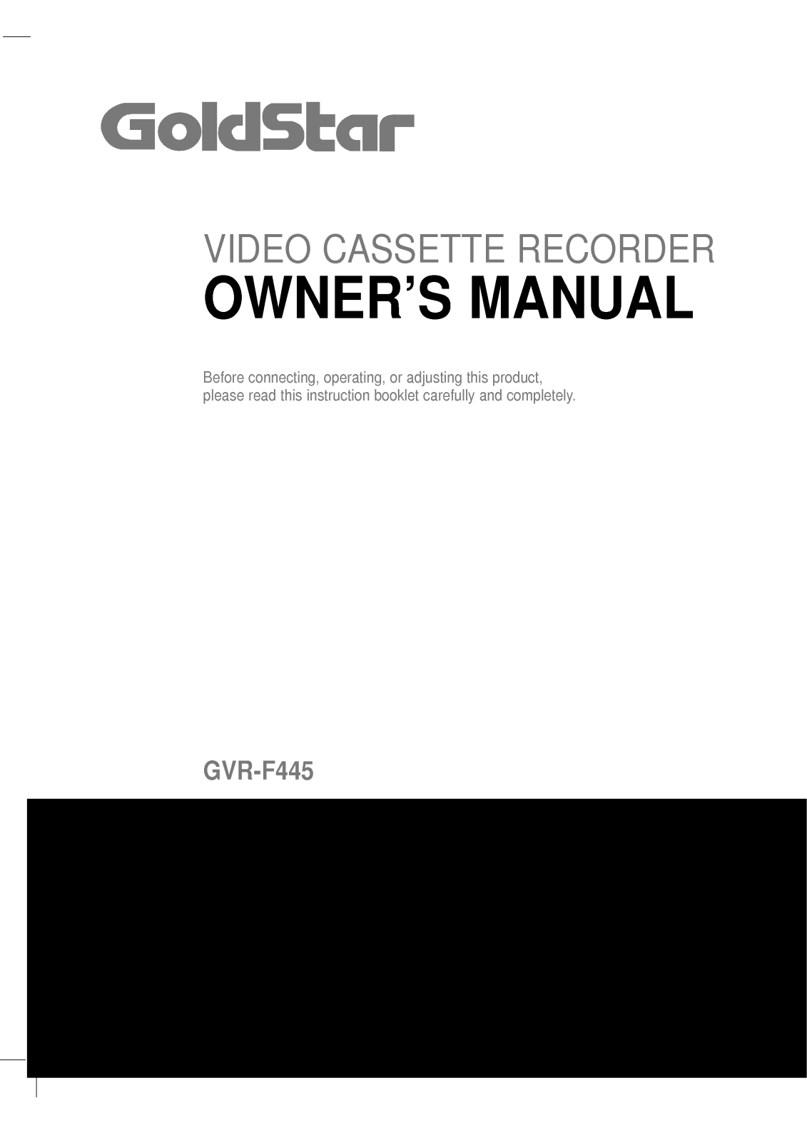 LG R-T403M User Manual