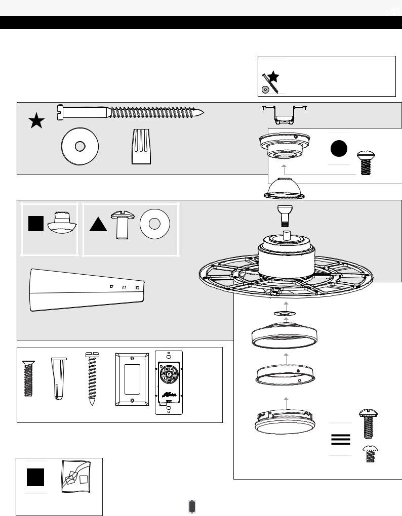 Hunter Fan Crescent Falls, 50803 Users guide