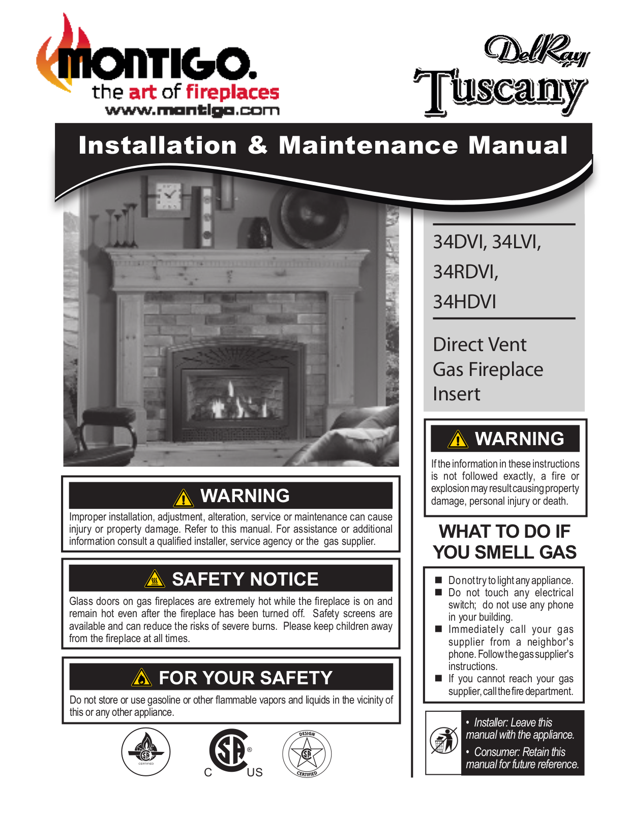 Montigo 34DVI User Manual