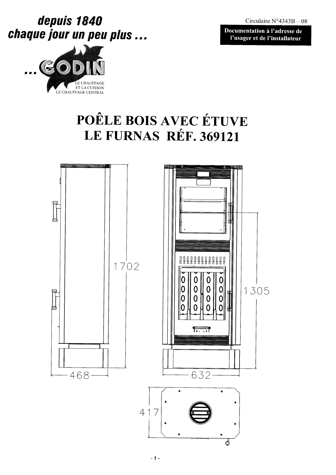 GODIN 369121 User Manual - ManualMachine.com