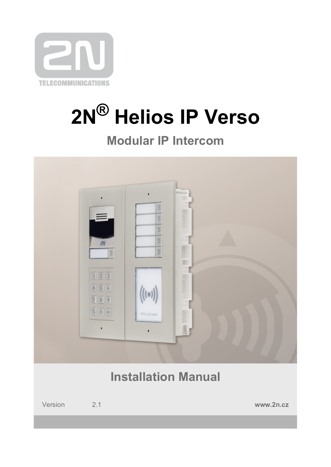 2N Helios IP Verso User Manual