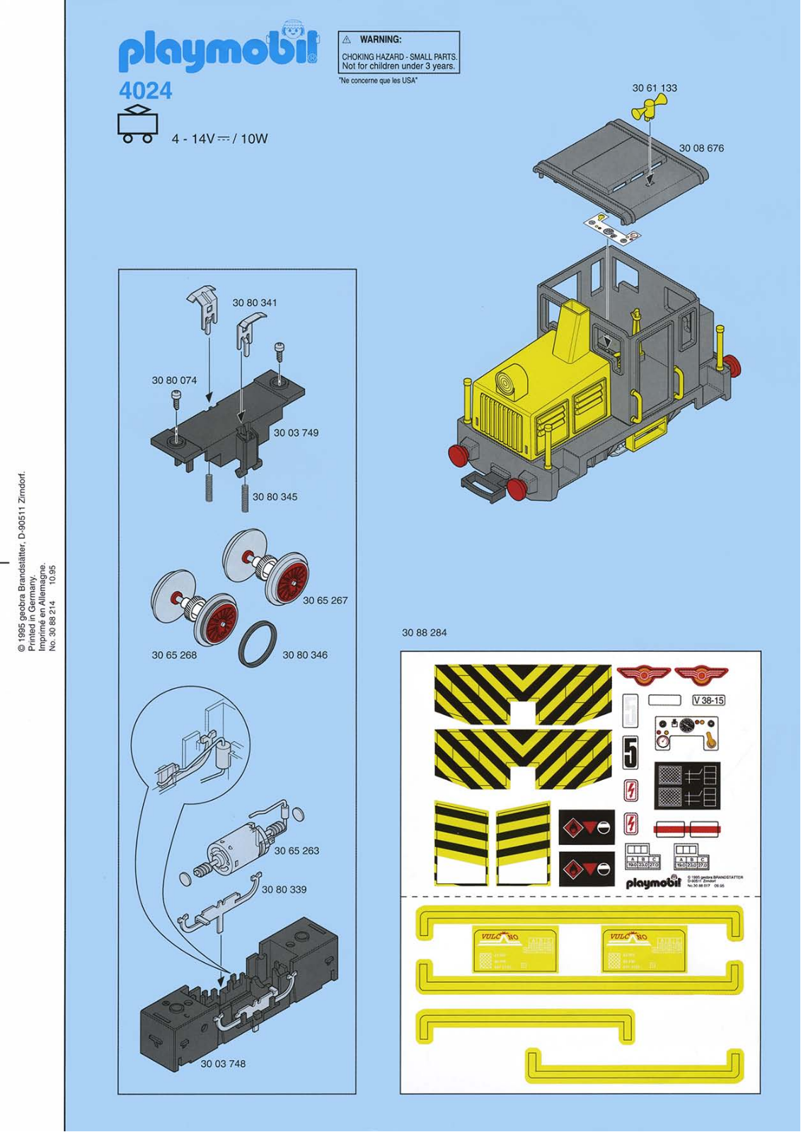 Playmobil 4024 Instructions