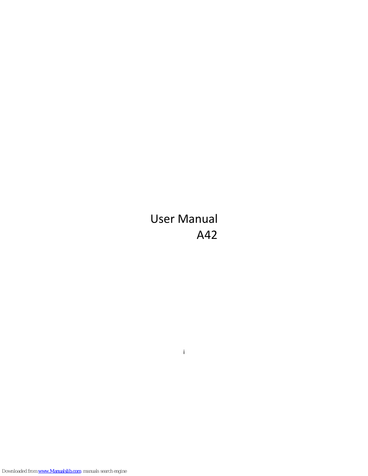 Videocon A42 User Manual - ManualMachine.com
