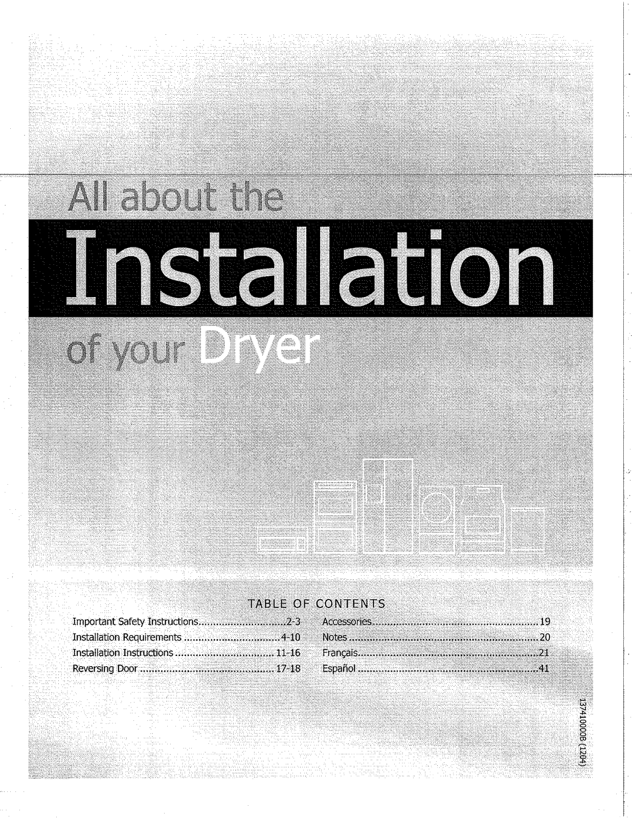 Frigidaire FARG1011MW2, FARG4044MW0, FARG4044MW1 Installation Guide - ManualMachine.com
