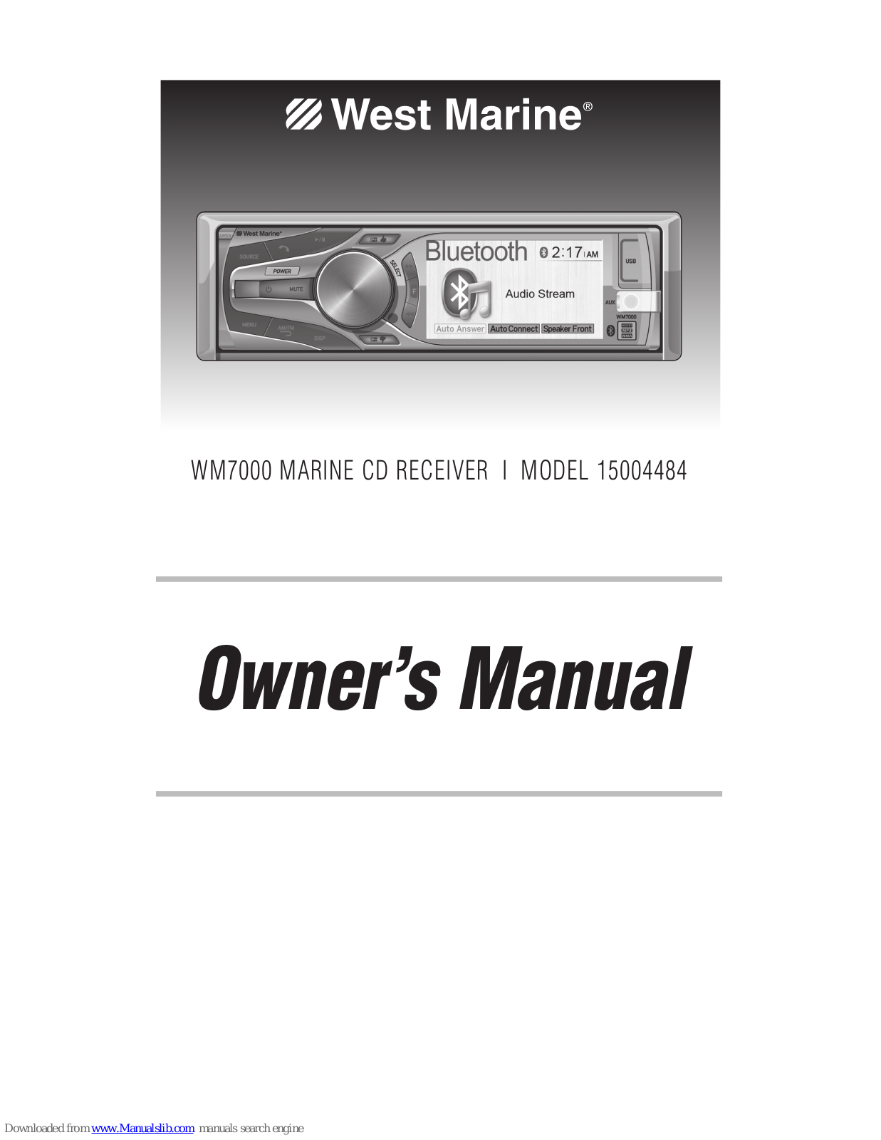 West Marine 15004484 Owner's Manual