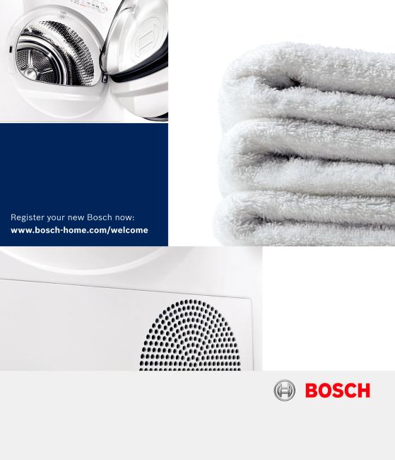 Bosch WTG86400FF User Manual