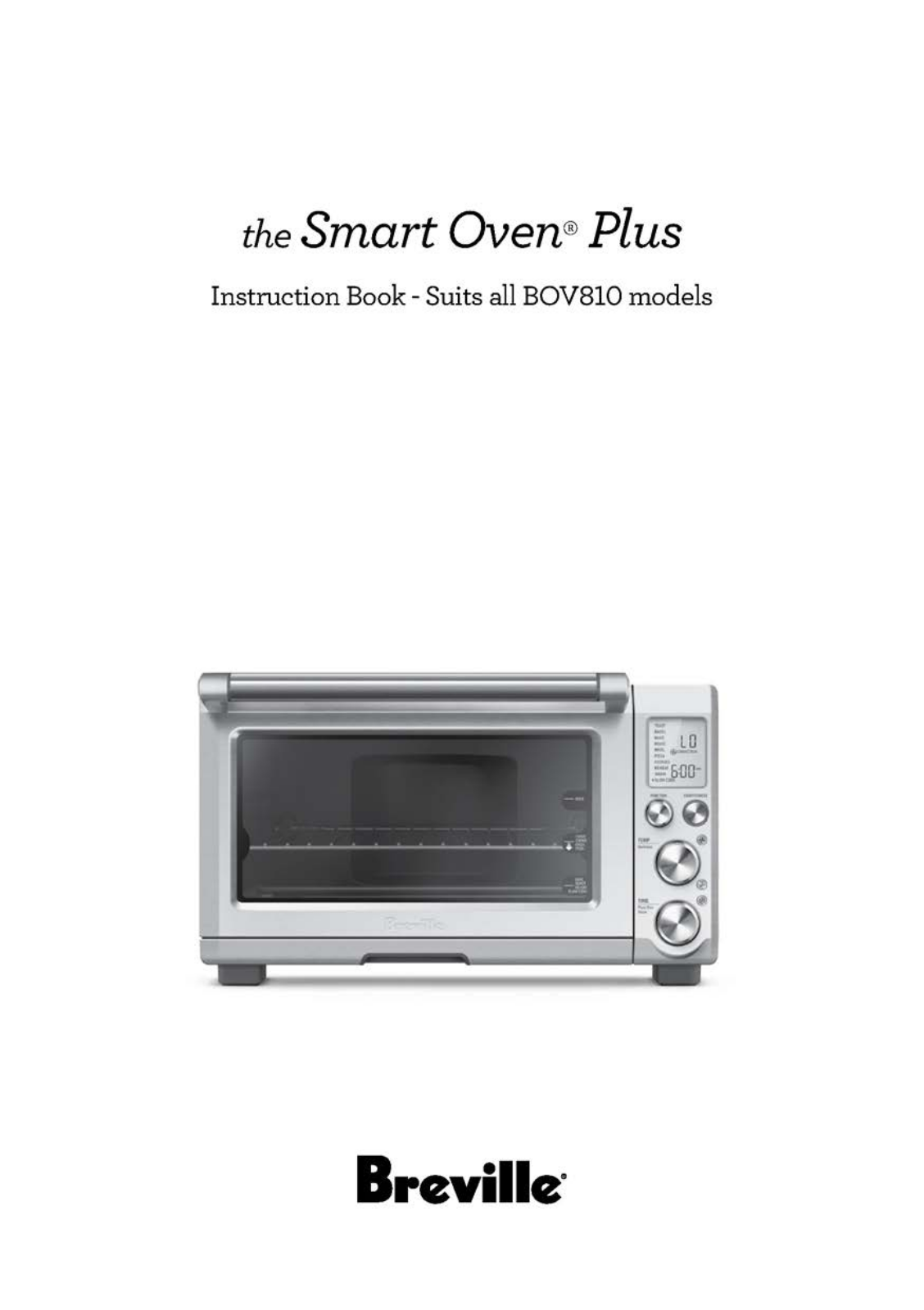 Breville BOV810BSS Instruction Handbook