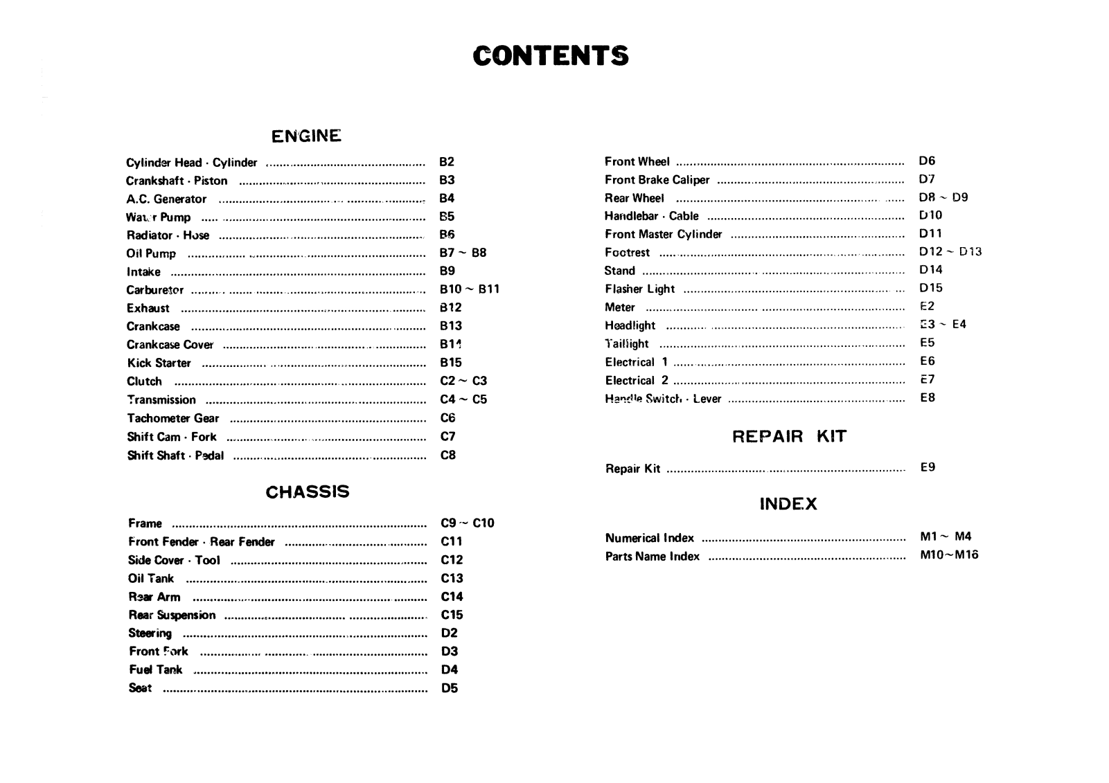 Yamaha RD350LC 1982 User Manual