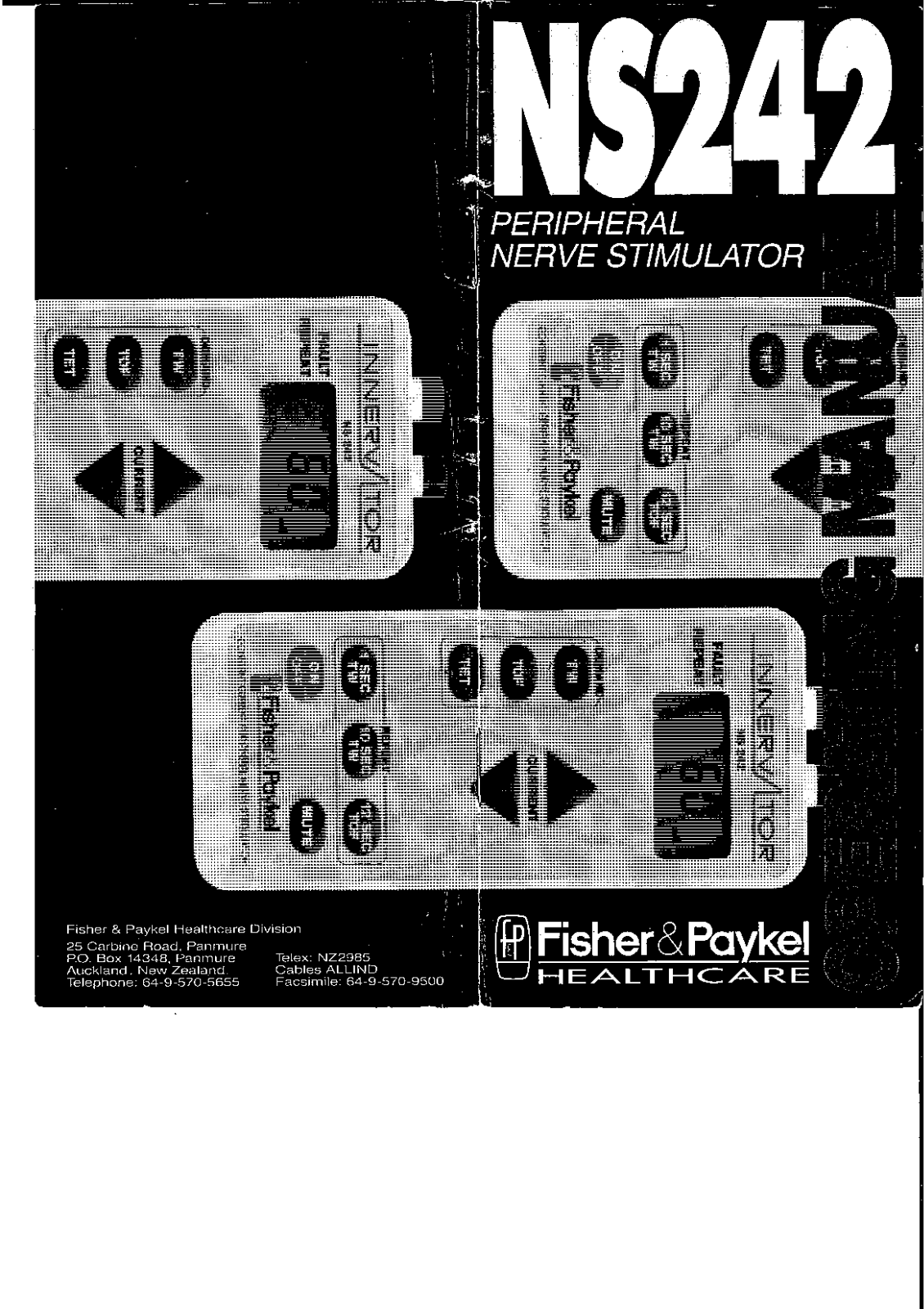 Fisher&Paykel NS242 Tens User manual