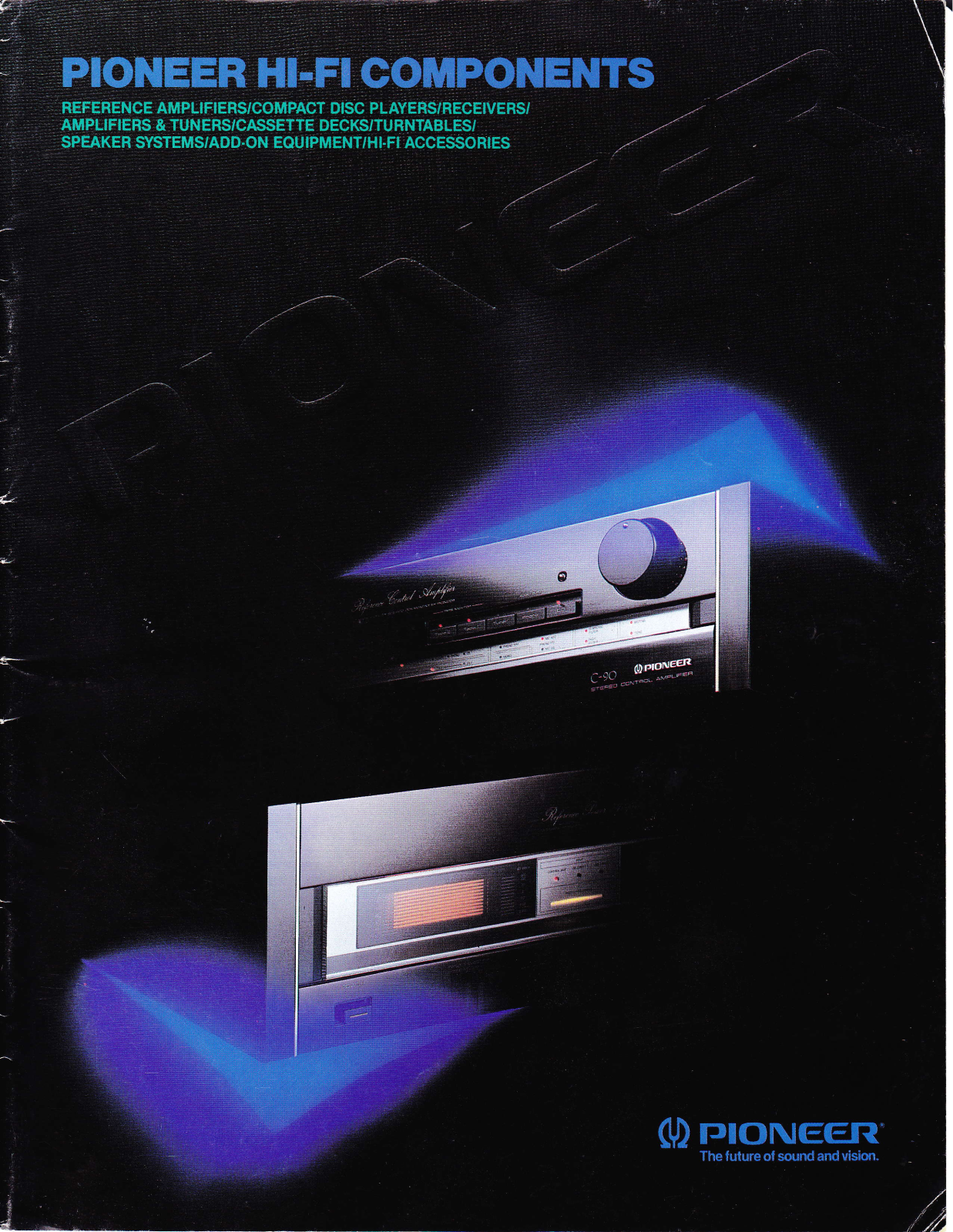 Pioneer 1986 Catalog