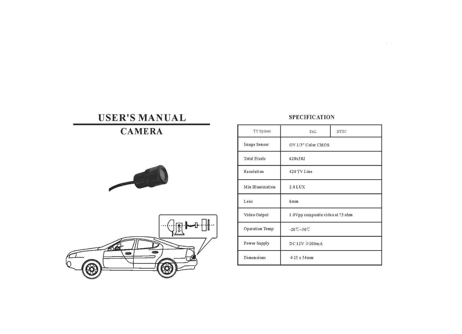 Pyle PLCM-20 Owners manual